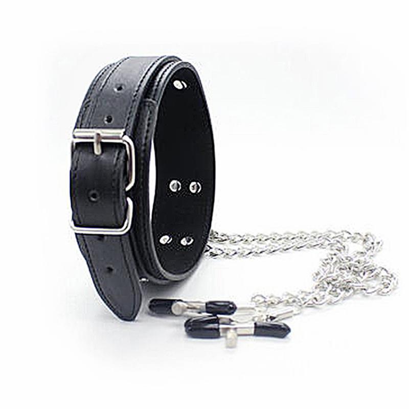 BDSM Slave Cuff Nipple Clamps Bondage Kit-ZhenDuo Sex Shop