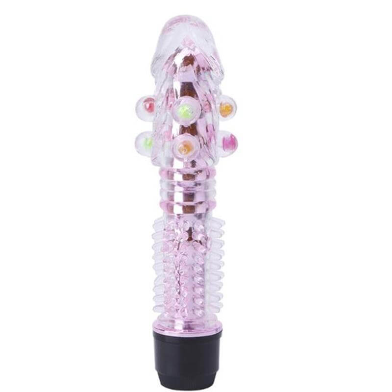 Waterproof Women Glow Stick Style Silicone Vibrator G-Spot Massager Adult Toys-vibrator-ZhenDuo Sex Shop-pink-ZhenDuo Sex Shop