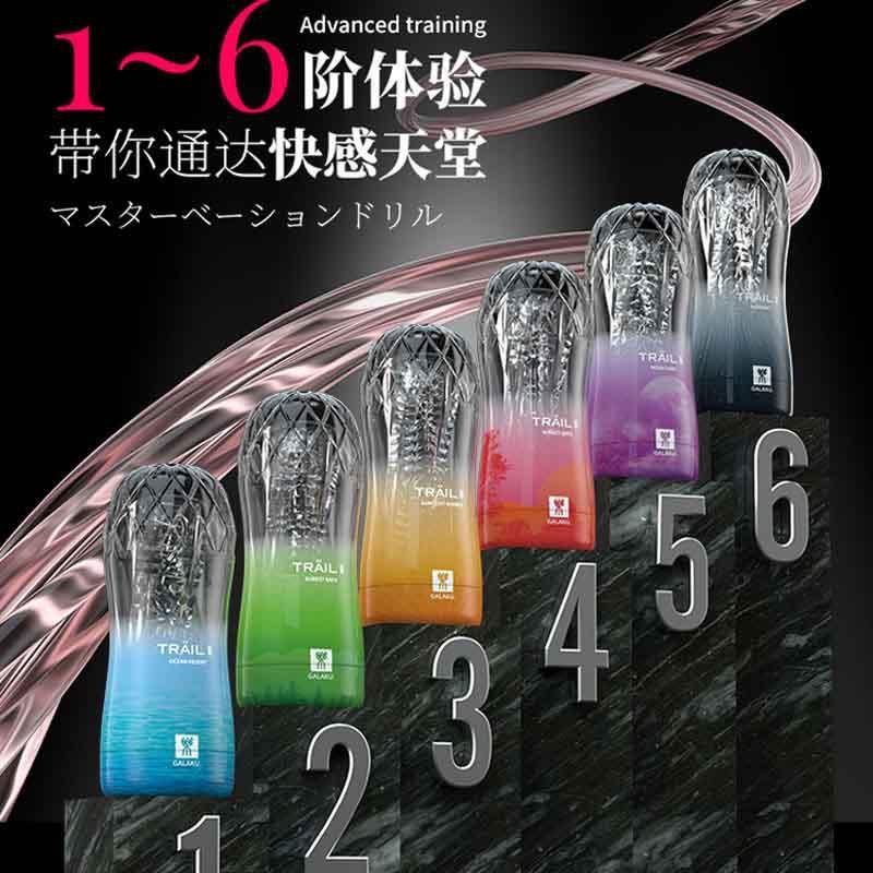 Galaku Trail II Transparent Masturbator Training Cup-ZhenDuo Sex Shop