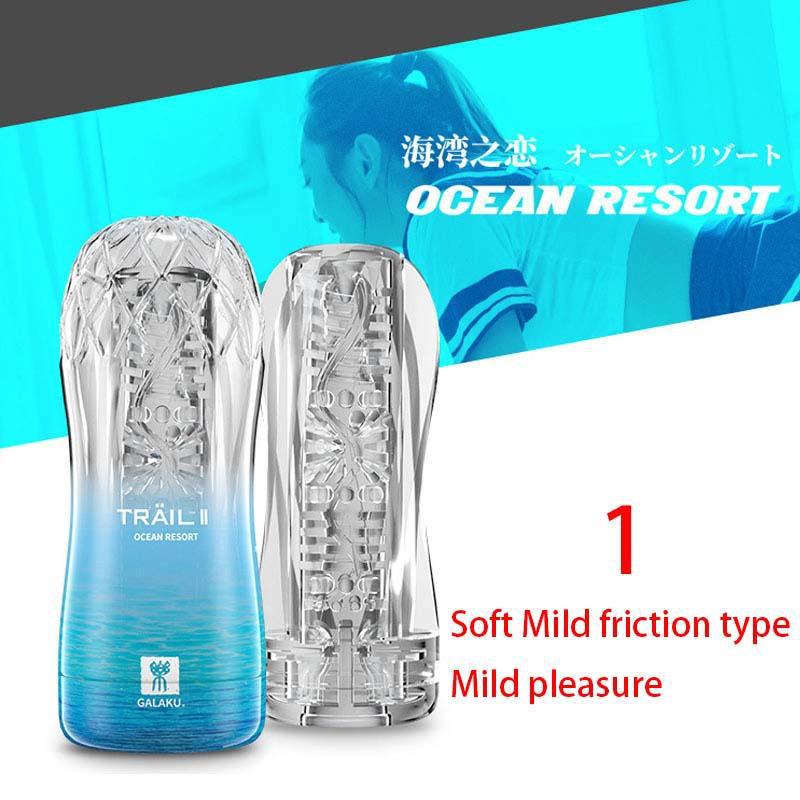 Galaku Trail II Transparent Masturbator Training Cup-ZhenDuo Sex Shop