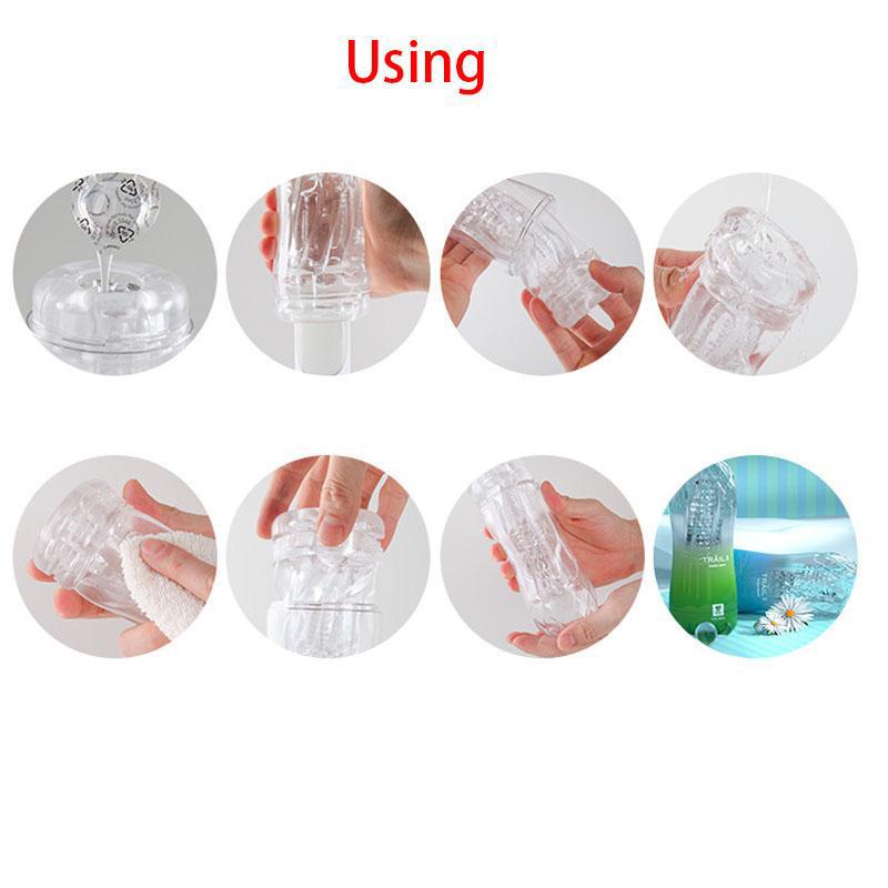 Galaku Trail II Transparent Masturbator Training Cup-ZhenDuo Sex Shop