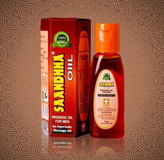 India Saandhha Hermal Ayurvedic Massage Oil for Men-ZhenDuo Sex Shop