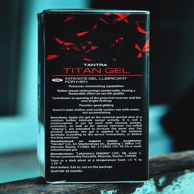 TITAN Gel: Male Penis Enlargement Herbal Big Dick Thickening Growth Cream-ZhenDuo Sex Shop