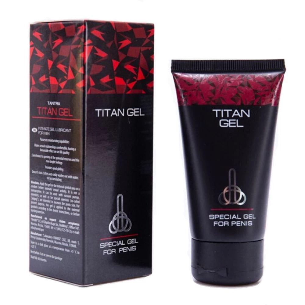 TITAN Gel: Male Penis Enlargement Herbal Big Dick Thickening Growth Cream-ZhenDuo Sex Shop