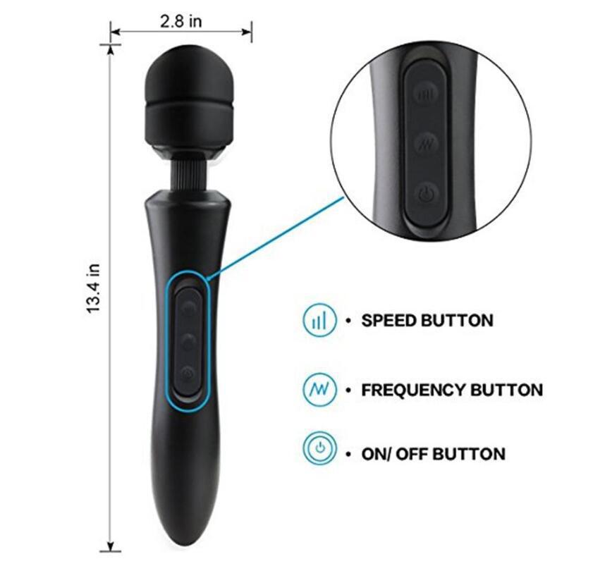 MengQi II 8 Speeds Vibrator AV Stick-ZhenDuo Sex Shop