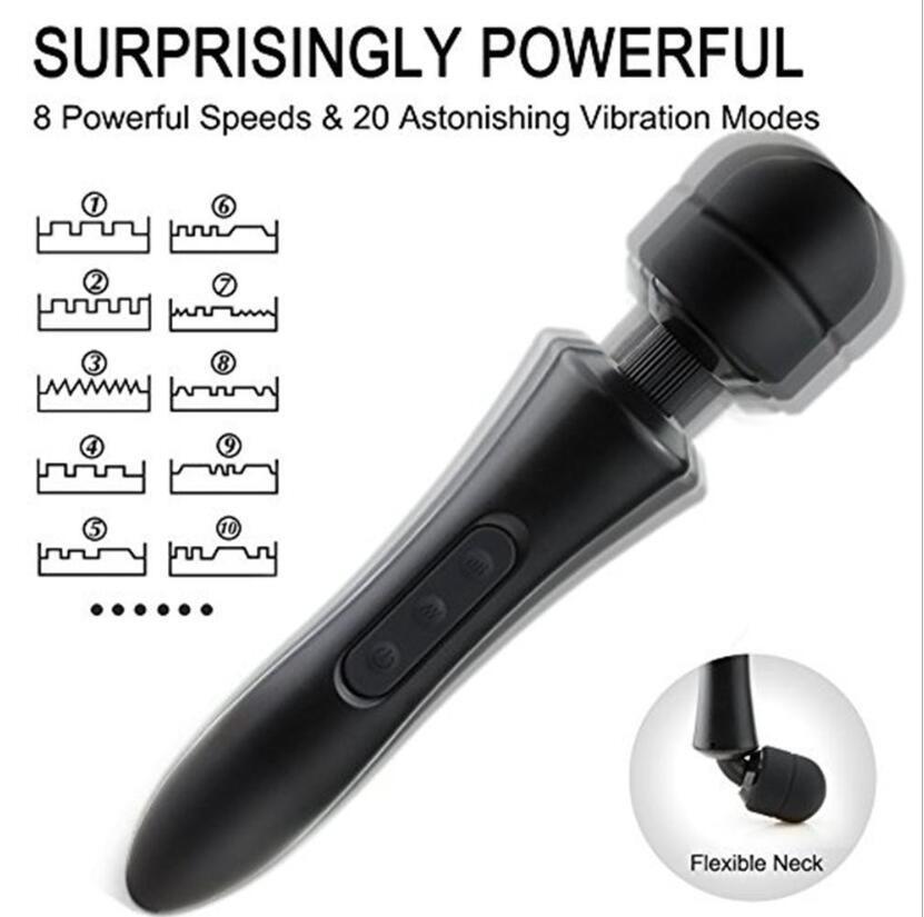 MengQi II 8 Speeds Vibrator AV Stick-ZhenDuo Sex Shop