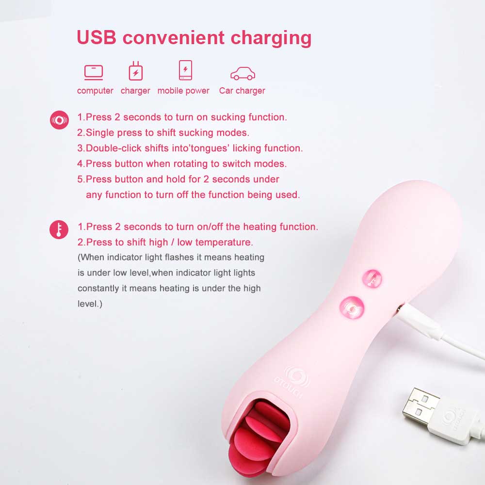 Otouch PET Clitoral Suction Heating Vibrator Stimulator-ZhenDuo Sex Shop