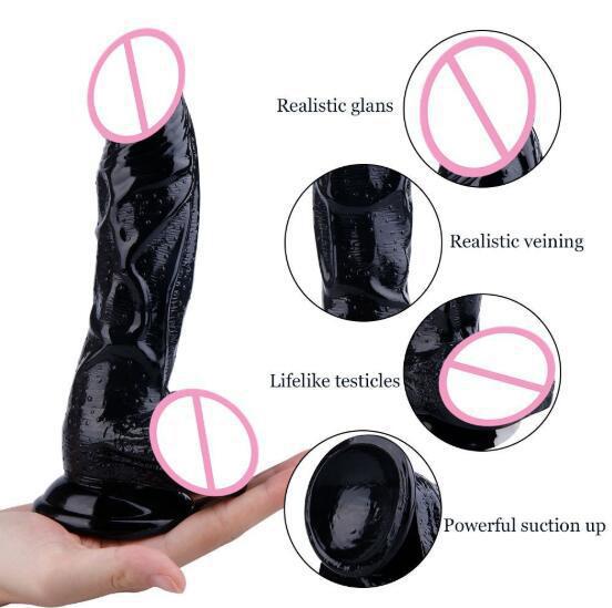 Modi A225 Realistic Suction Cup Dildo 22cm-ZhenDuo Sex Shop