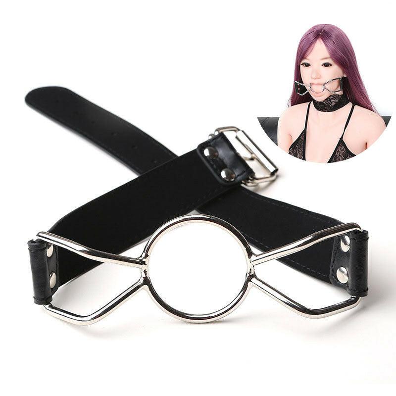 BDSM Sexual Bondage O-ring Mouth Gag-ZhenDuo Sex Shop