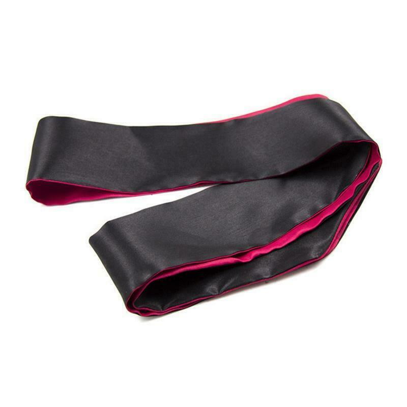 BDSM Ribbon Eye Mask Wrist Bondage Blindfold Restraints-ZhenDuo Sex Shop