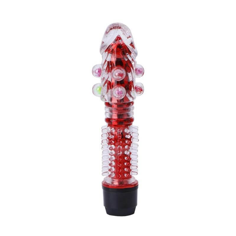 Waterproof Women Glow Stick Style Silicone Vibrator G-Spot Massager Adult Toys-vibrator-ZhenDuo Sex Shop-red-ZhenDuo Sex Shop