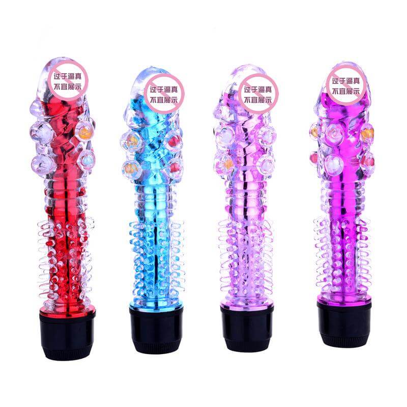 Waterproof Women Glow Stick Style Silicone Vibrator G-Spot Massager Adult Toys-vibrator-ZhenDuo Sex Shop-ZhenDuo Sex Shop