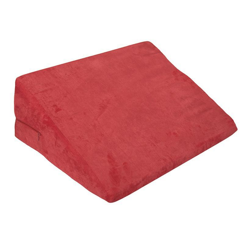 Sex Pillow Cushion Ramp Wedge Position Bolster Aid Love Position Microfiber Foam-ZhenDuo Sex Shop-red-ZhenDuo Sex Shop