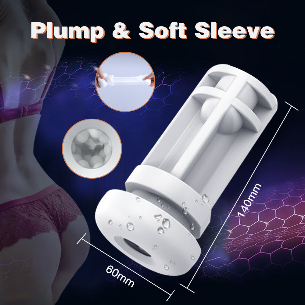 Male Masturbator Automatic With Powerful Vibrating & Thrusting Blowjob Sucking Masturbation Stroker Real Vaginal Sex Toy For Men-masturbator-ZhenDuo Sex Shop-with box-ZhenDuo Sex Shop