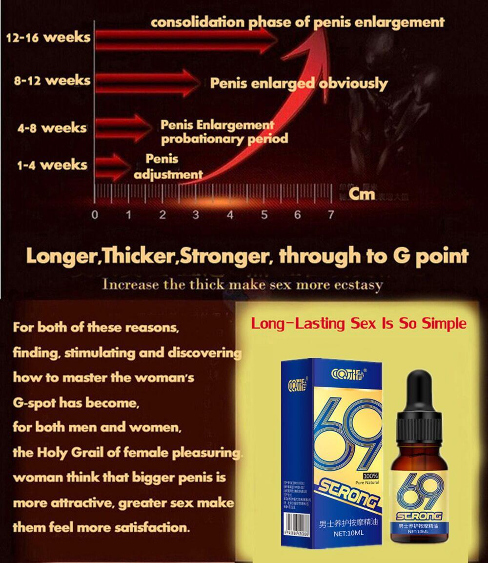 CQ 69 Penis Thickening Growth Enlargment Massage Oil-ZhenDuo Sex Shop