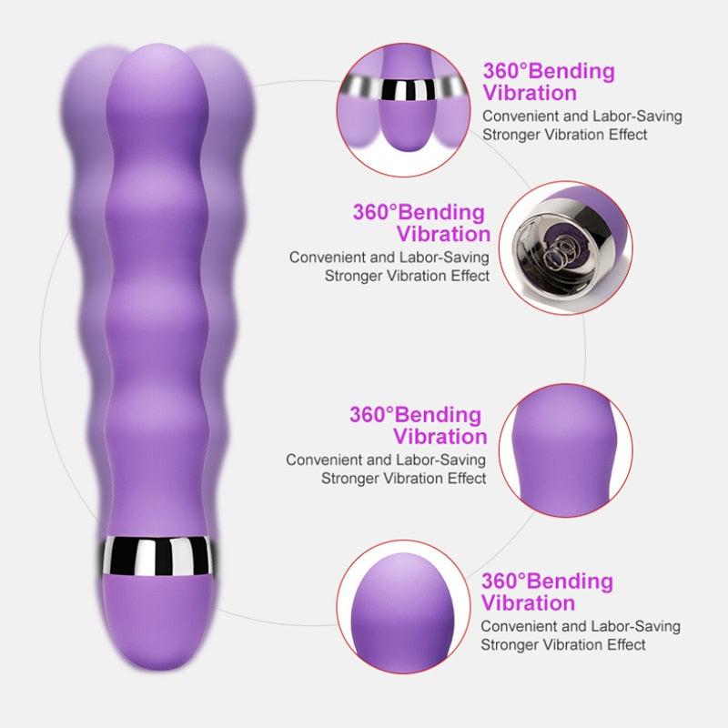 Multi-speed G Spot Vagina Clitoris Vibrator-ZhenDuo Sex Shop