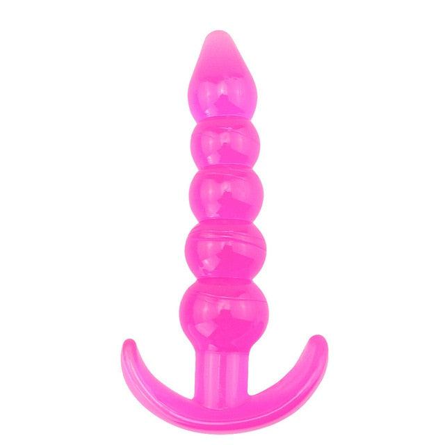 Anal Beads Jelly Anal Butt Plug-ZhenDuo Sex Shop